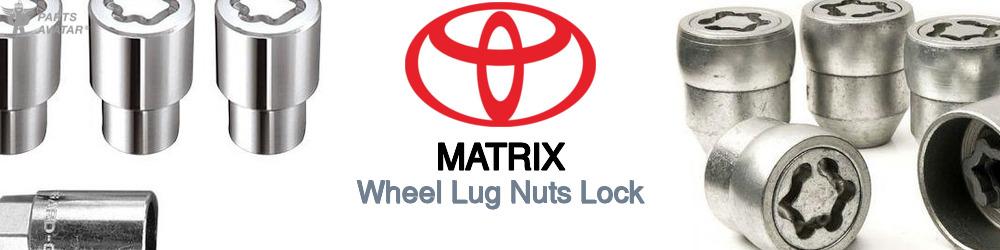 Discover Toyota Matrix Wheel Lug Nuts Lock For Your Vehicle