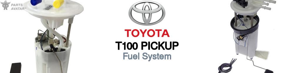 Discover Toyota T100 pickup Fuel Filters For Your Vehicle