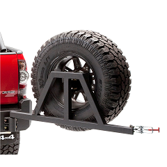 Lift Heavy Tires With Body Mounted Spare Tire Carriers