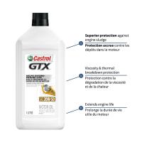 Purchase Top-Quality Castrol GTX 20W50 Engine Oil by CASTROL 08