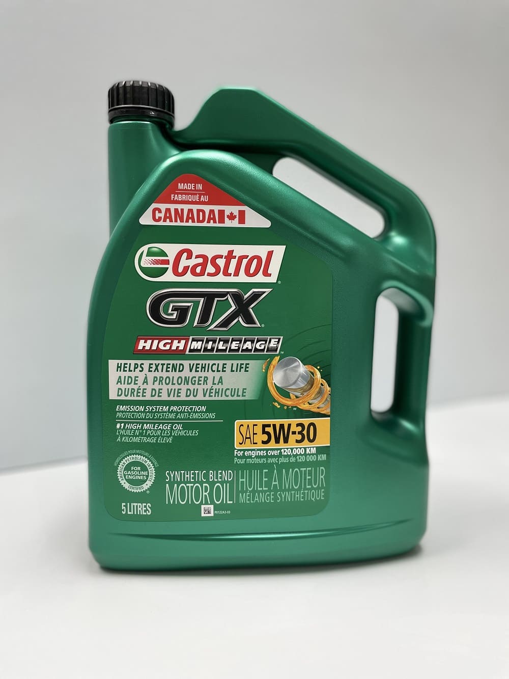 Castrol GTX High Mileage 5W30 Engine Oil by CASTROL 02