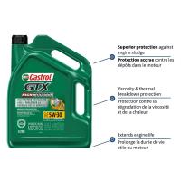 Purchase Top-Quality Castrol GTX High Mileage 5W30 Engine Oil by CASTROL 07