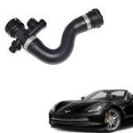 Enhance your car with Chevrolet Corvette Upper Radiator Hose 