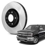 Enhance your car with Chevrolet Silverado 1500 Rear Brake Rotor 