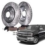 Enhance your car with Chevrolet Silverado 1500 Rear Disc Brake Kits 