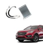 Enhance your car with Hyundai Santa Fe Air Conditioning Hose & Evaporator Parts 