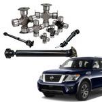 Enhance your car with Nissan Datsun Armada Driveshaft & U Joints 