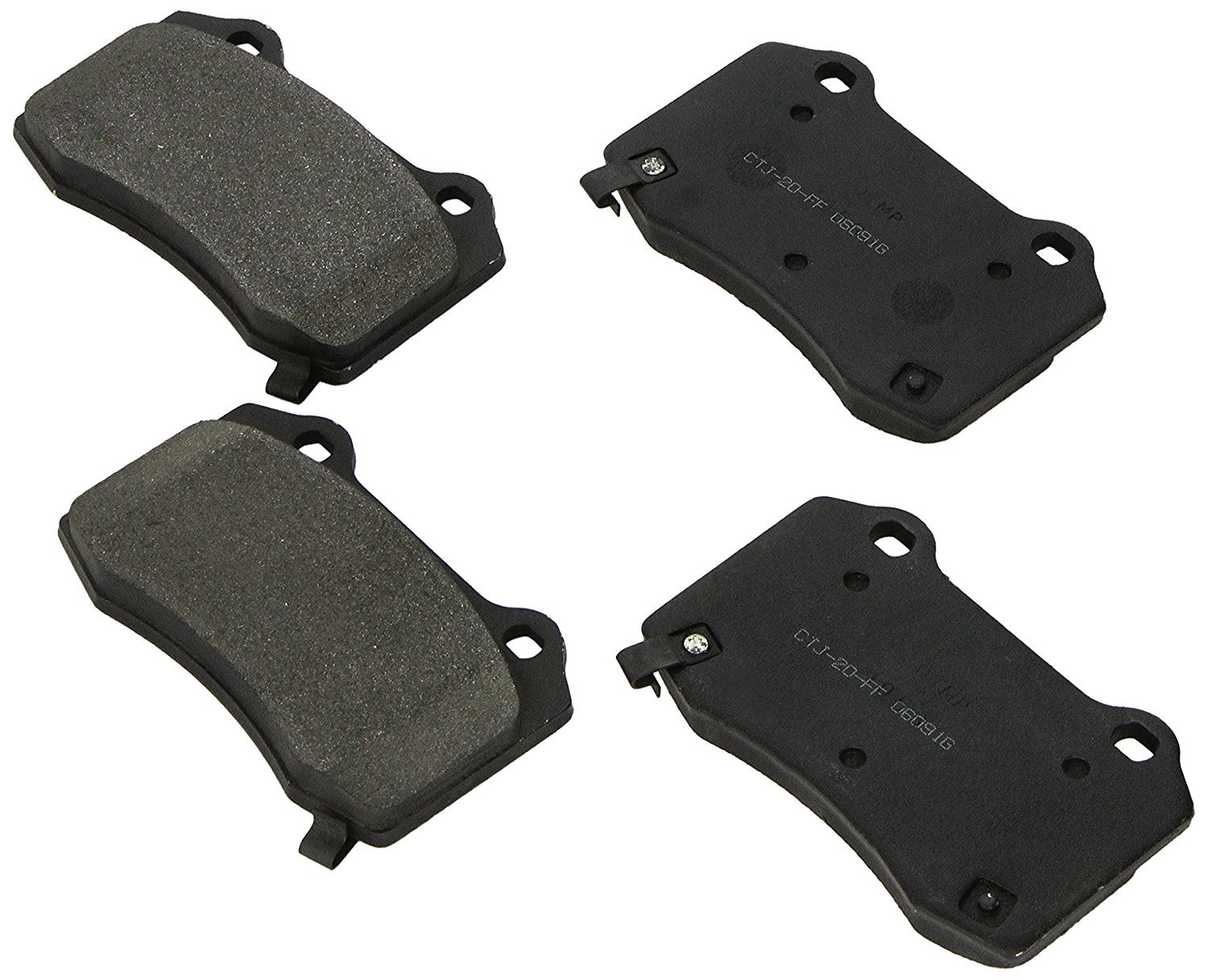 Raybestos Service Grade Semi-Metallic Brake Pads by RAYBESTOS 01