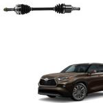 Enhance your car with Toyota Highlander CV Shaft 