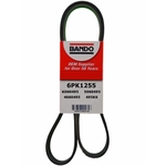 Order Air Conditioning, Alternator And Water Pump Belt by BANDO USA - 6PK1255 For Your Vehicle