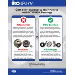 Order Belt Tensioner Assembly by URO - C2S45579 For Your Vehicle