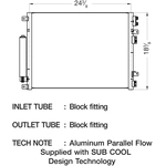 Order Condenser by CSF - 10557 For Your Vehicle