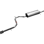 Order Muffler And Pipe Assembly by WALKER USA - 70024 For Your Vehicle