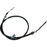 Order Rear Left Brake Cable by DISTRIBUTION SATISFACTION - 80BC60854 For Your Vehicle