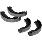 Order Rear Rebuilt Brake Shoes by TRANSIT WAREHOUSE - NB-1052B For Your Vehicle