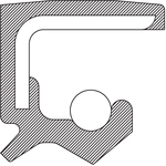 Order Differential Output Shaft Seal by NATIONAL OIL SEALS - 711048 For Your Vehicle