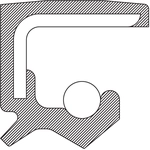 Order Differential Output Shaft Seal by NATIONAL OIL SEALS - 711049 For Your Vehicle