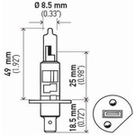 Order Driving And Fog Light by HELLA - H1-2.0TB For Your Vehicle