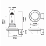 Order Driving And Fog Light by HELLA - H8SB For Your Vehicle