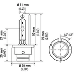 Order Dual Beam Headlight by HELLA - D2S5000K For Your Vehicle