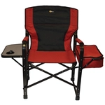 Order FAULKNER - 49582 - El Capitan Folding Directors Chair Burgundy/Black For Your Vehicle