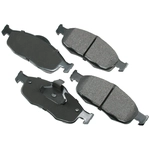 Order Front Ceramic Pads by AKEBONO - ACT648 For Your Vehicle