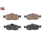 Order Front Ceramic Pads by PROMAX - 10-801 For Your Vehicle