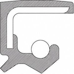 Purchase Front Crankshaft Seal by NATIONAL OIL SEALS - 3476