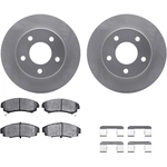 Order DYNAMIC FRICTION COMPANY - 4512-45036 - Front Disc Brake Kit For Your Vehicle