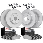 Order DYNAMIC FRICTION COMPANY - 4514-39001 - Front Disc Brake Kit For Your Vehicle