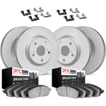 Order DYNAMIC FRICTION COMPANY - 4514-54037 - Front & Rear Disc Brake Kit For Your Vehicle