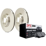 Order DYNAMIC FRICTION COMPANY - 6302-59067 - Front Disc Brake Kit For Your Vehicle