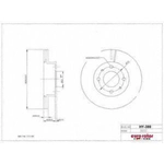 Order Front Disc Brake Rotor by ULTRA - HY389 For Your Vehicle