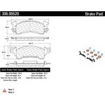 Order Front High Performance Pads by CENTRIC PARTS - 306.00520 For Your Vehicle