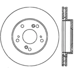 Order Front Performance Rotor by STOPTECH - 127.40056L For Your Vehicle