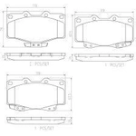 Order Front Premium Ceramic Pads by BREMBO - P83009N For Your Vehicle