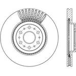 Order Front Premium Rotor by CENTRIC PARTS - 120.62174 For Your Vehicle