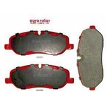 Order Front Semi Metallic Pads by EUROROTOR - F1D1098H For Your Vehicle