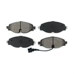 Order SIM - SIM-1760A - Front Semi-Metallic Disc Brake Pads For Your Vehicle