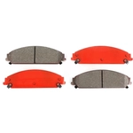 Order TRANSIT WAREHOUSE - SIM-1058 - Front Semi Metallic Pads For Your Vehicle