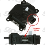 Order Heater Blend Door Or Water Shutoff Actuator by GLOBAL PARTS DISTRIBUTORS - 1712318 For Your Vehicle