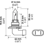 Order High Beam Headlight by HELLA - 9005LL For Your Vehicle