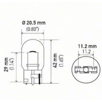 Order High Mount Brake Light by HELLA - 7440TB For Your Vehicle