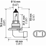 Order Low Beam Headlight by HELLA - 9006SB For Your Vehicle