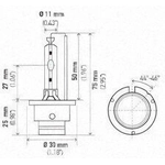 Order Low Beam Headlight by HELLA - D2S4300K For Your Vehicle