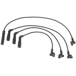 Order Original Equipment Replacement Ignition Wire Set by DENSO - 671-4167 For Your Vehicle