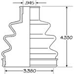 Order Outer Boot Kit by EMPI - 86-1194D For Your Vehicle