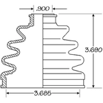 Order Outer Boot Kit by EMPI - 86-2129D For Your Vehicle