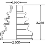 Order Outer Boot Kit by EMPI - 86-2233D For Your Vehicle