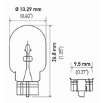 Order Parking Light by HELLA - 2825TB For Your Vehicle